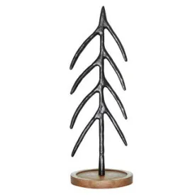 16" Black Metal Tree