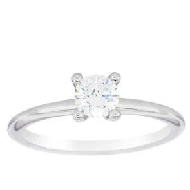 18ct White Gold .50ct Diamond Melba Ring
