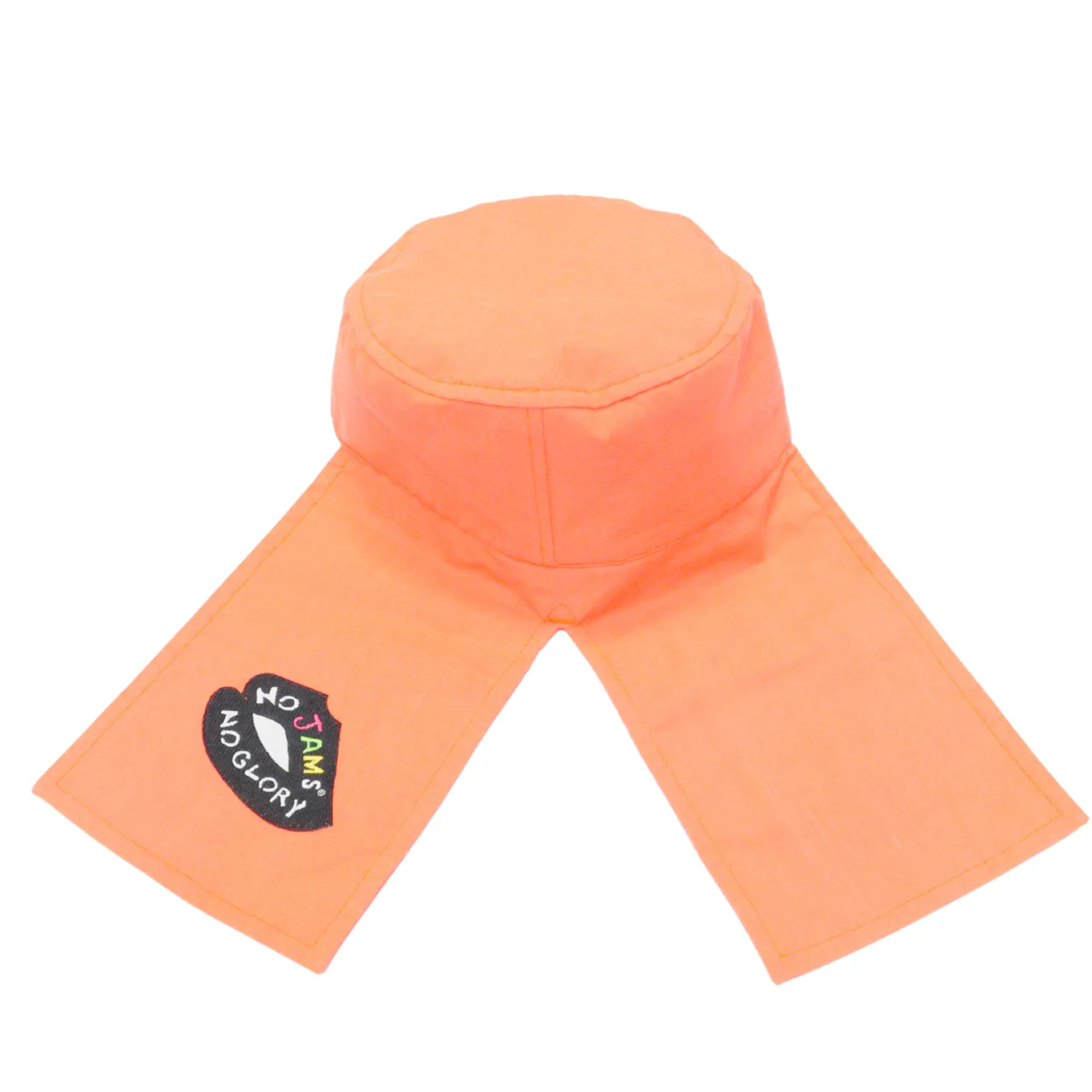 1980's Vintage Jobber Hat -  Neon Orange