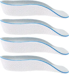 2 Pairs Orthopedic High Pads, 0.98 Inch Height Increase Insoles High Pads 1.0 Orthopedic Insoles Arch Support Insoles Orthopedic High Heel Pads for Men Women