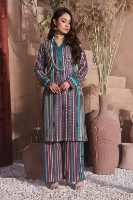 2PC Unstitched Khaddar Shirt & Trouser RKT-2322