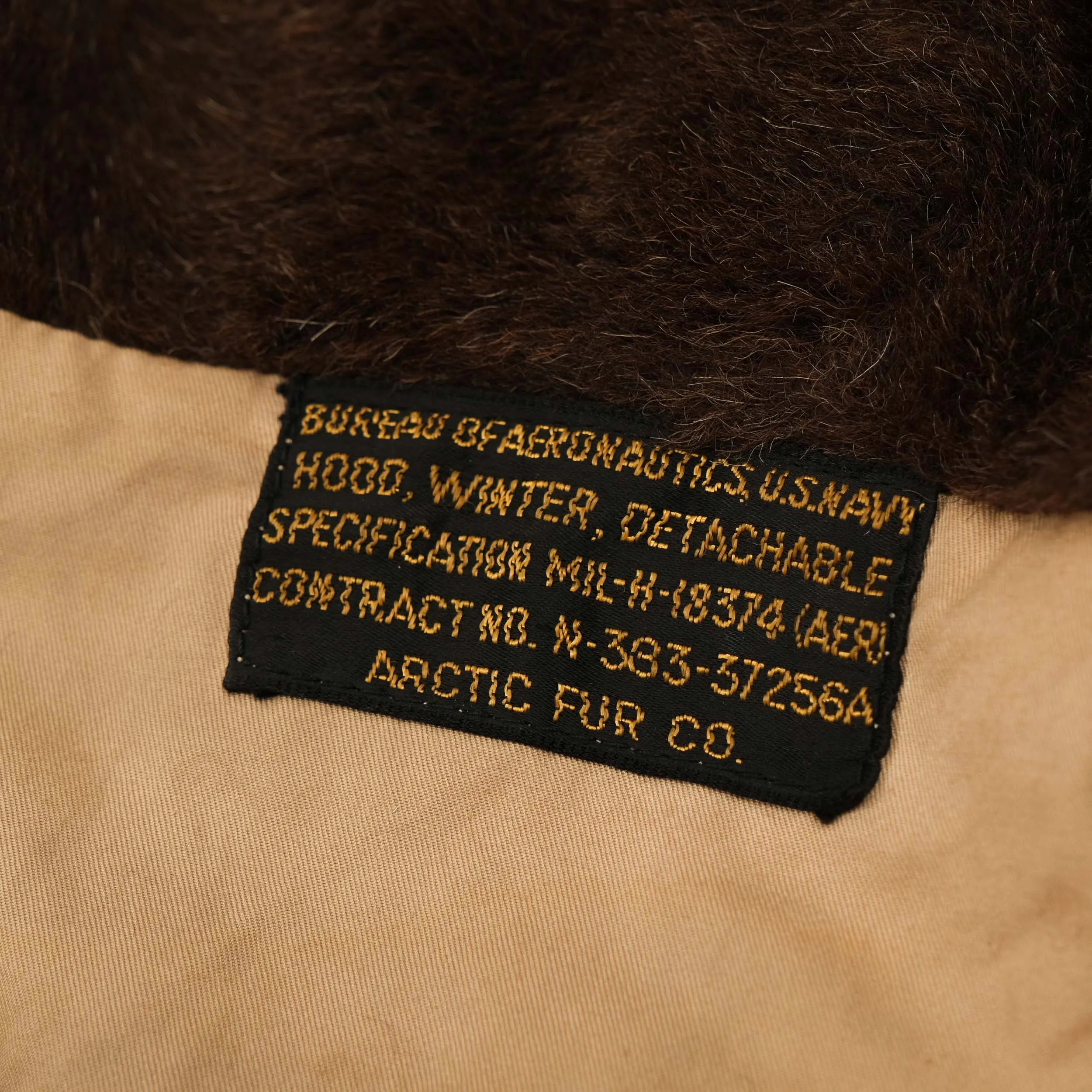 40'S USN WINTER HOOD
