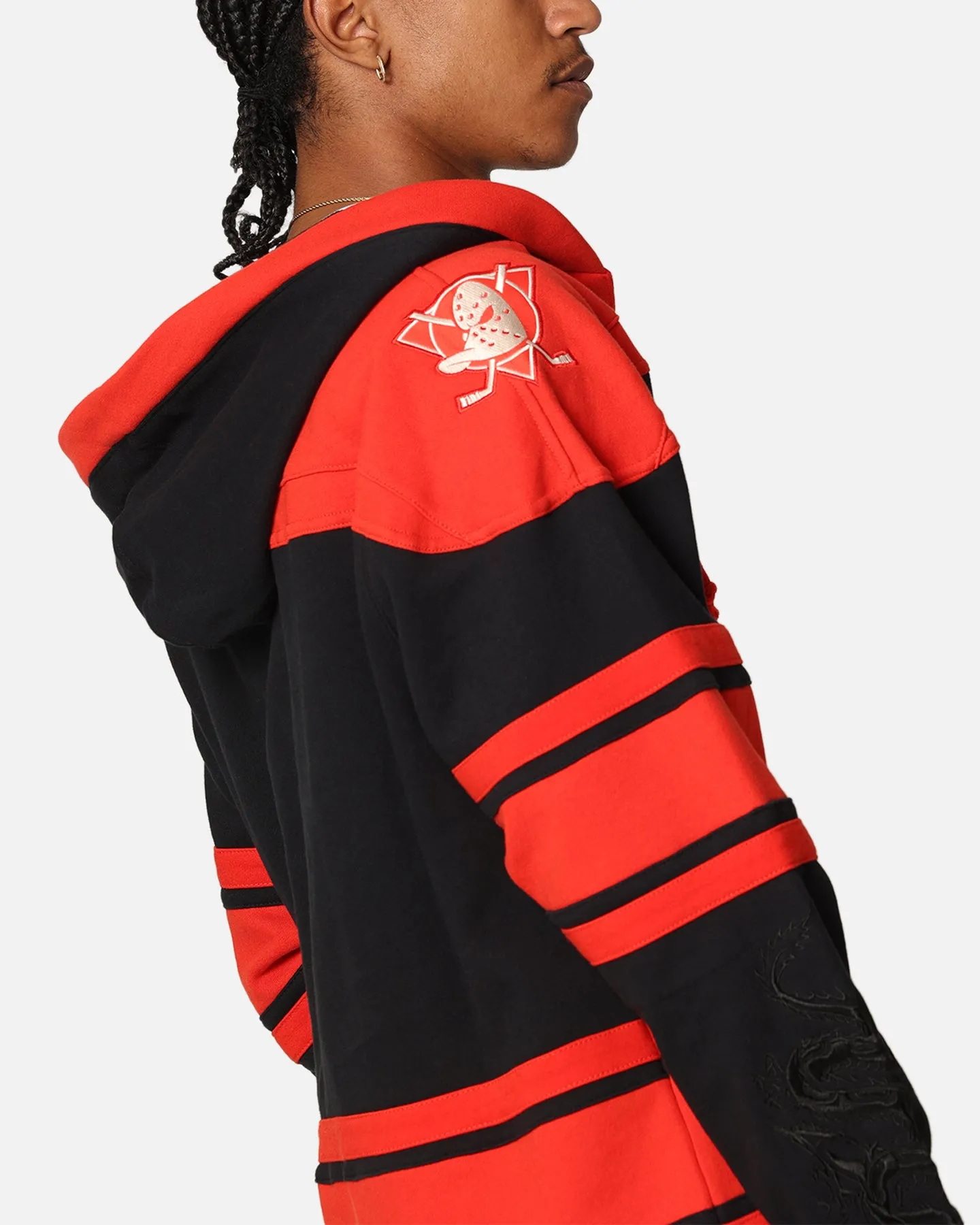 47 Brand Anaheim Ducks 'Year Of The Dragon' Lacer Hoodie Jet Black