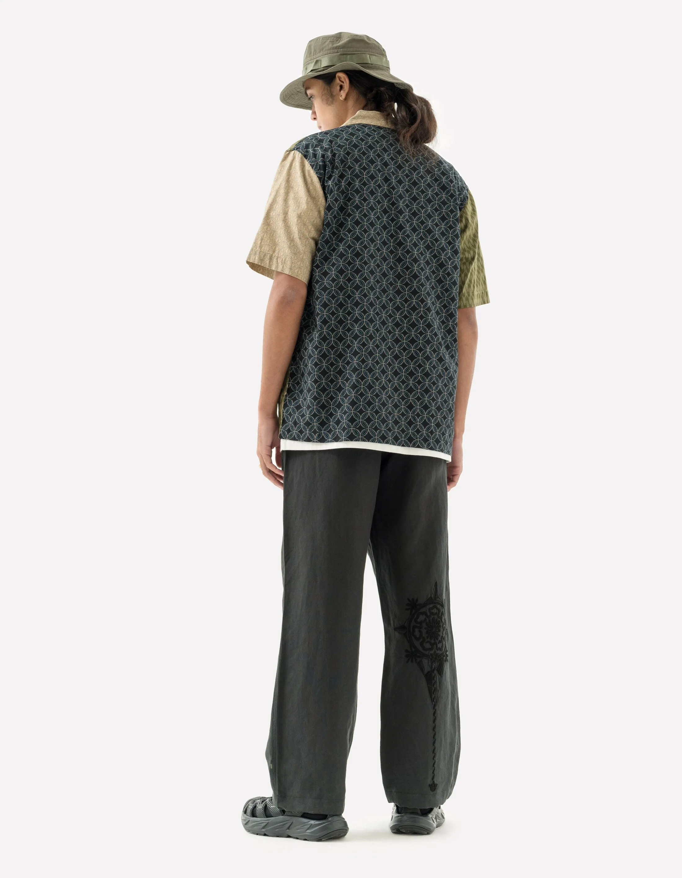 5205 Wagara Camp Collar Shirt Multi