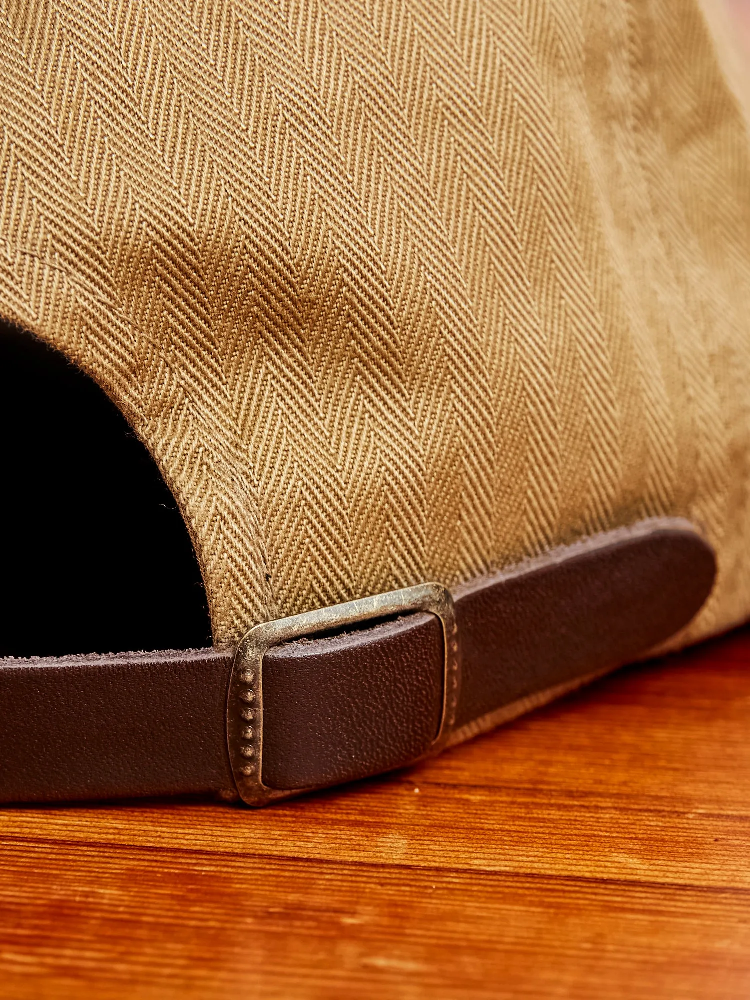 6-Panel HBT Cap in Khaki