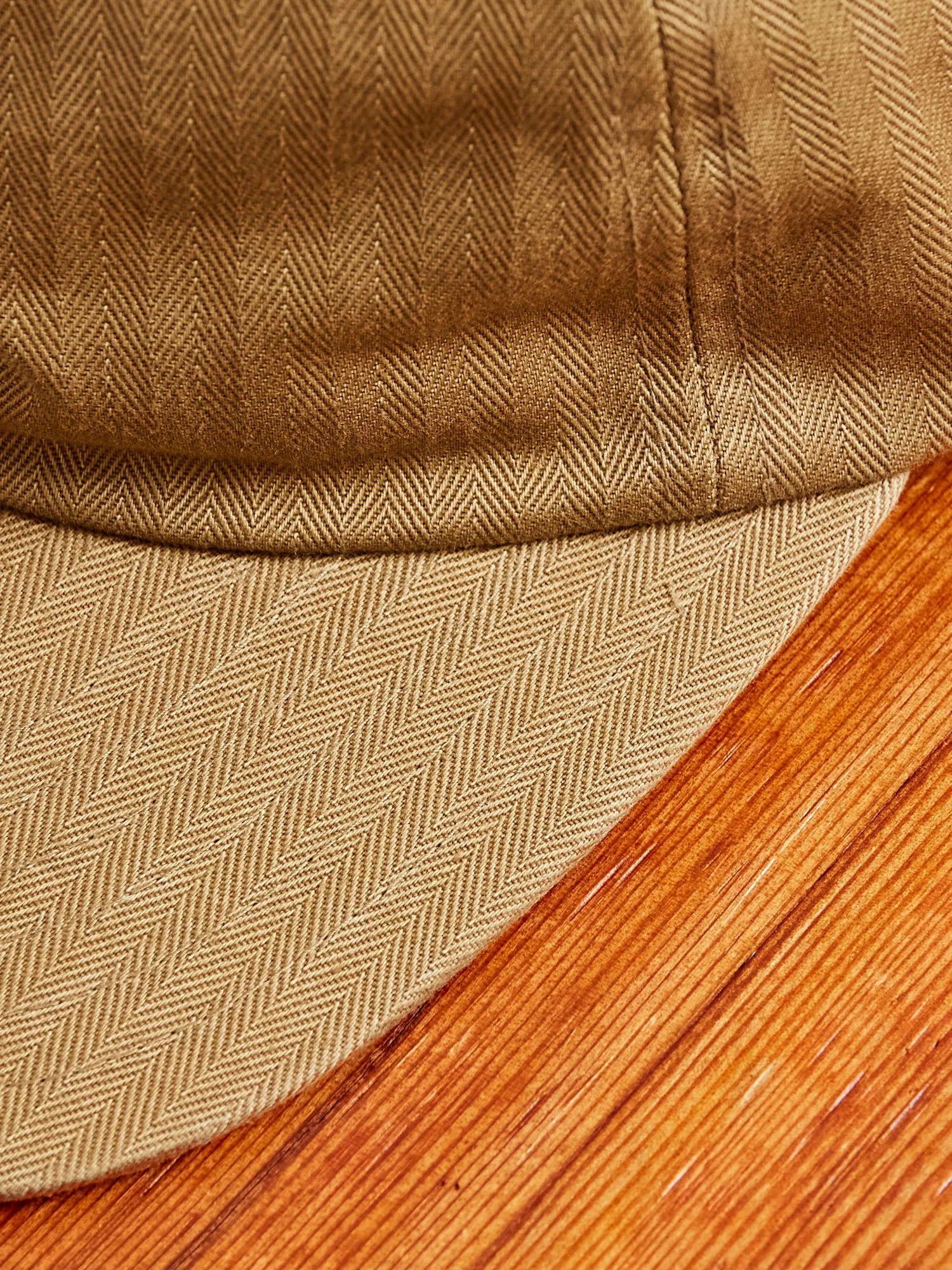 6-Panel HBT Cap in Khaki
