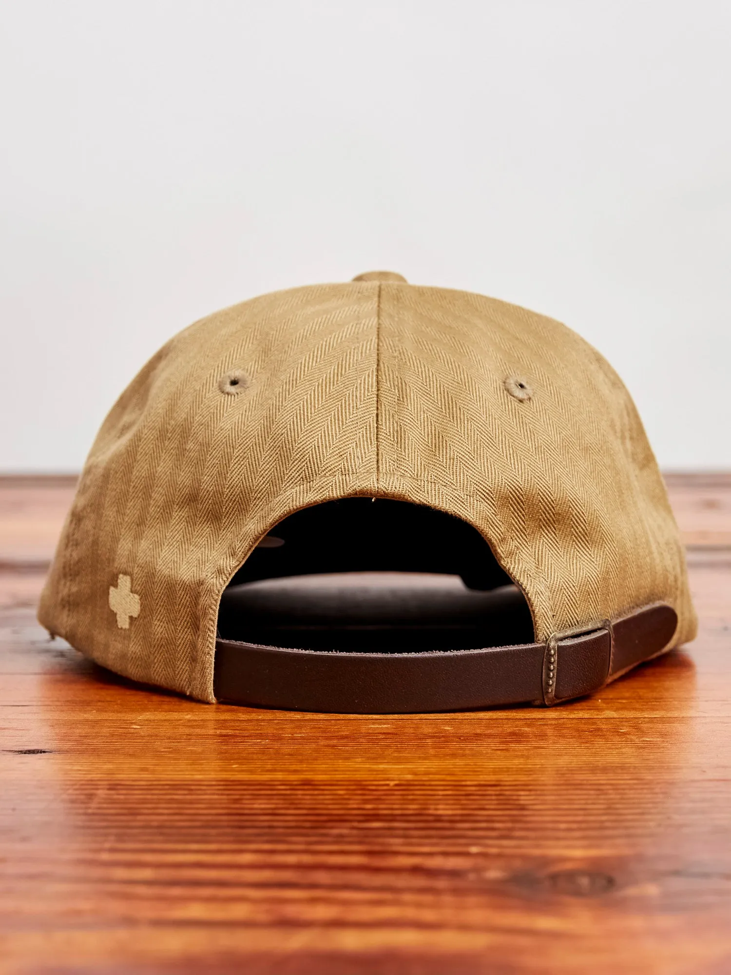 6-Panel HBT Cap in Khaki