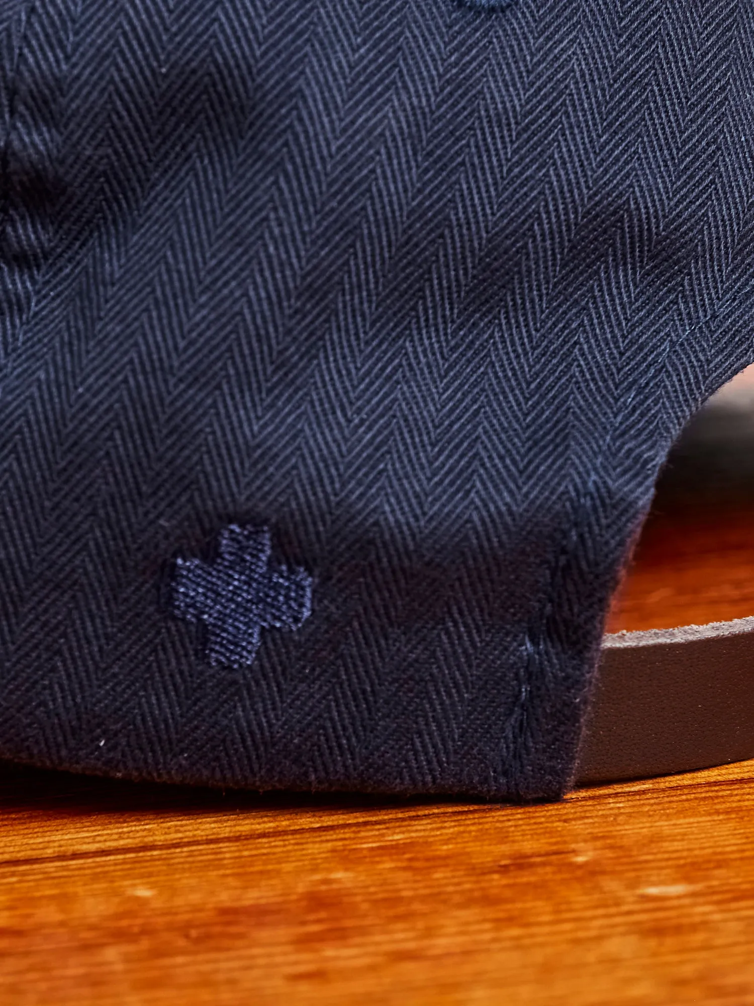 6-Panel HBT Cap in Navy