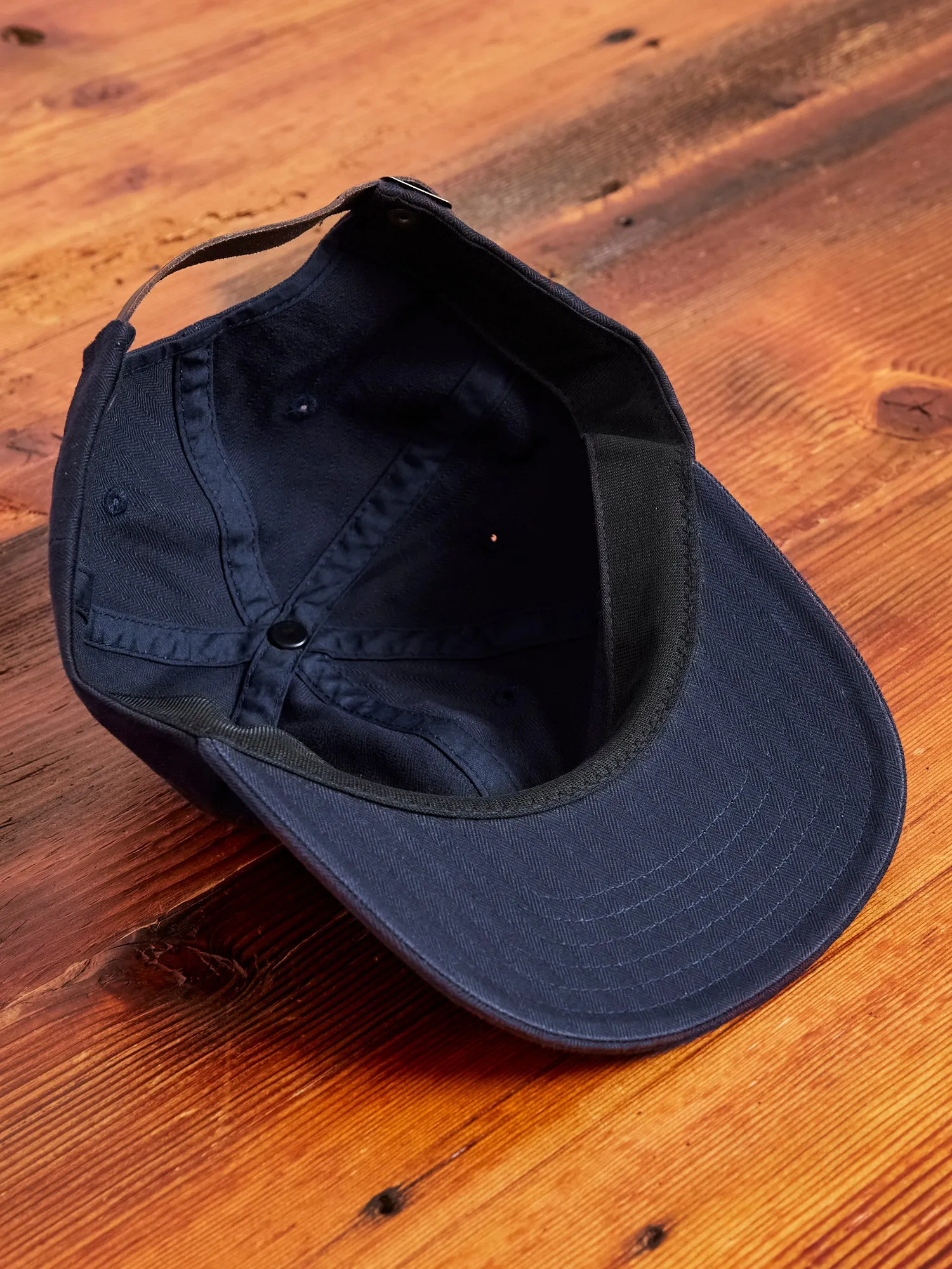 6-Panel HBT Cap in Navy