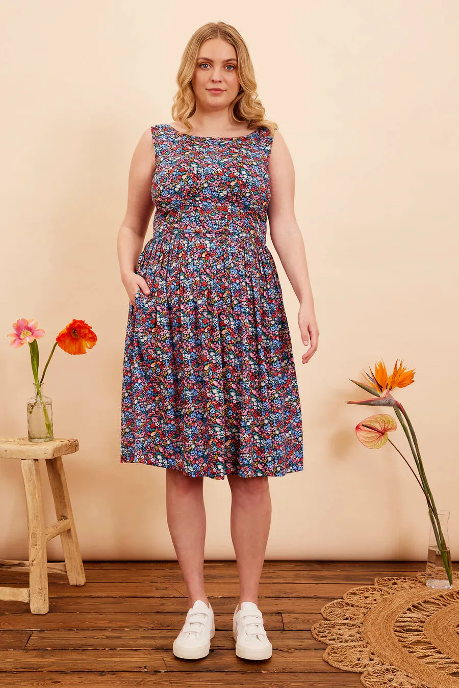 Abigail Dress - Summer Garden Floral