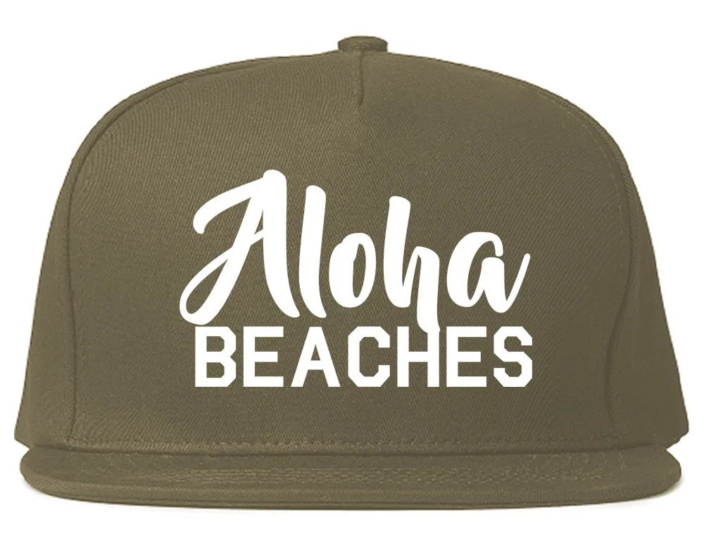 Aloha Beaches Mens Snapback Hat