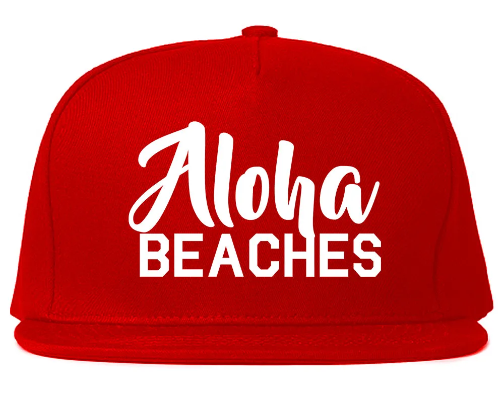Aloha Beaches Mens Snapback Hat