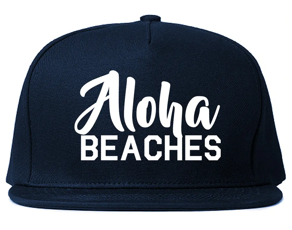 Aloha Beaches Mens Snapback Hat