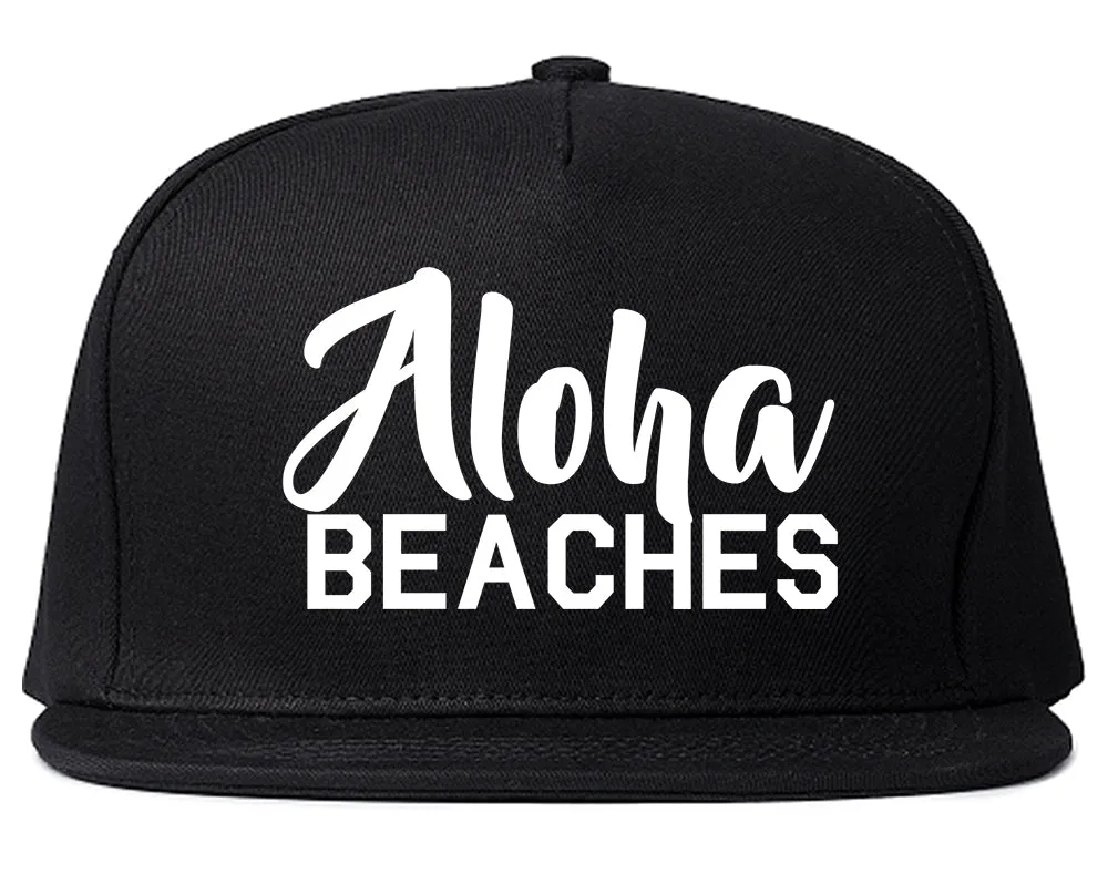 Aloha Beaches Mens Snapback Hat