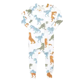 Baby Bamboo Romper - Multi T-Rex