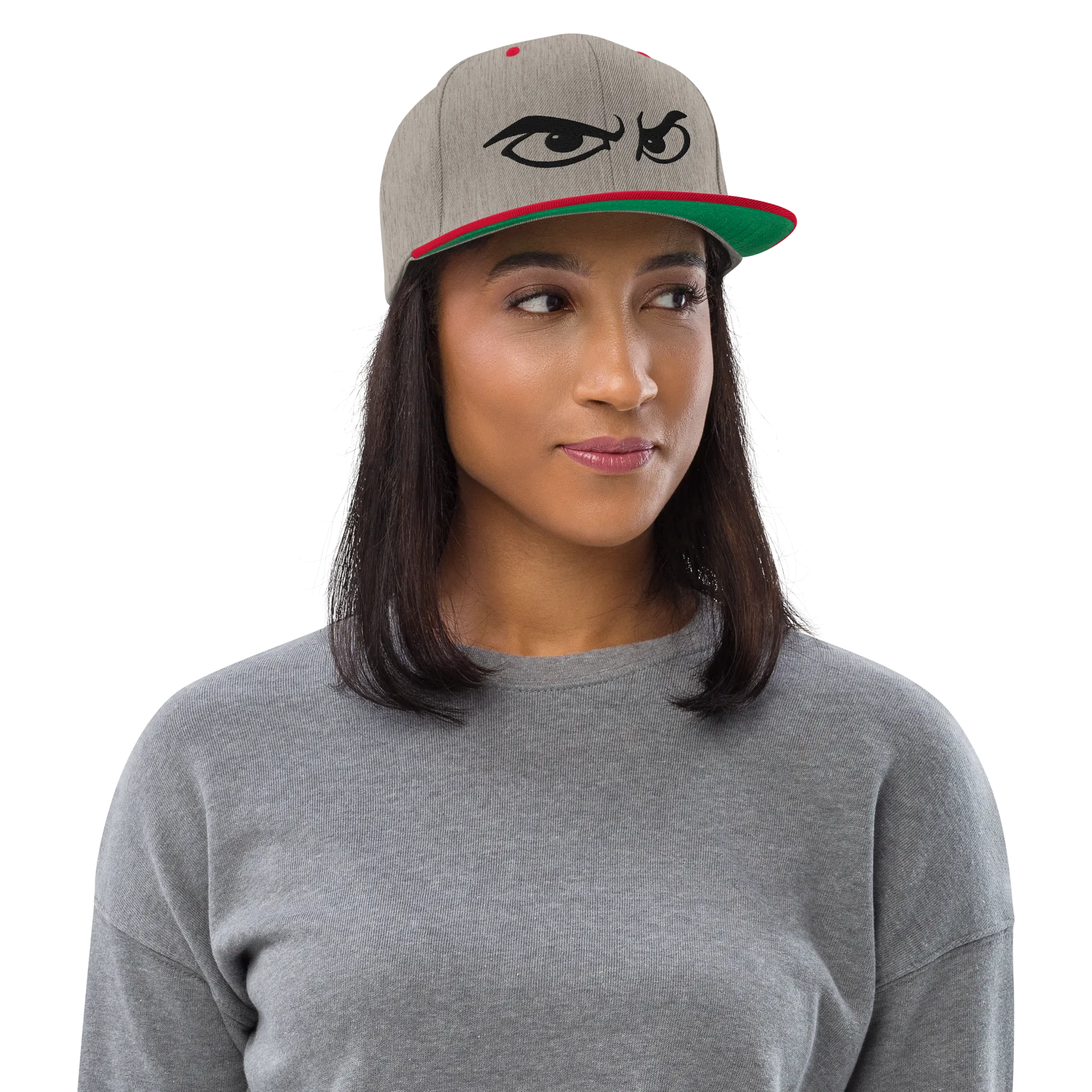 Bad Ass Vibe Hat - Eyes Snapback
