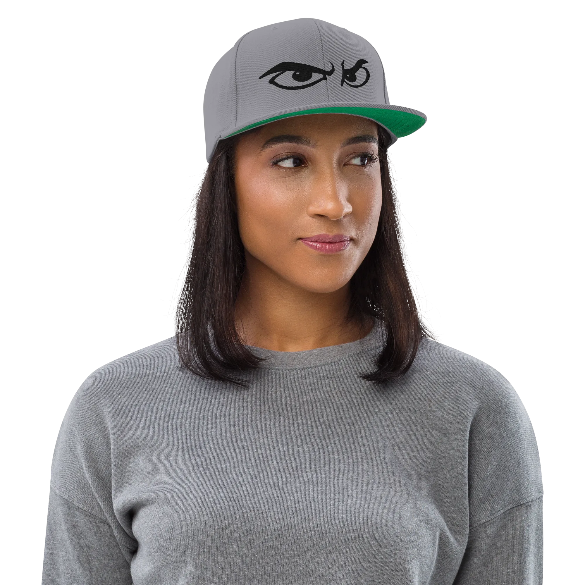 Bad Ass Vibe Hat - Eyes Snapback
