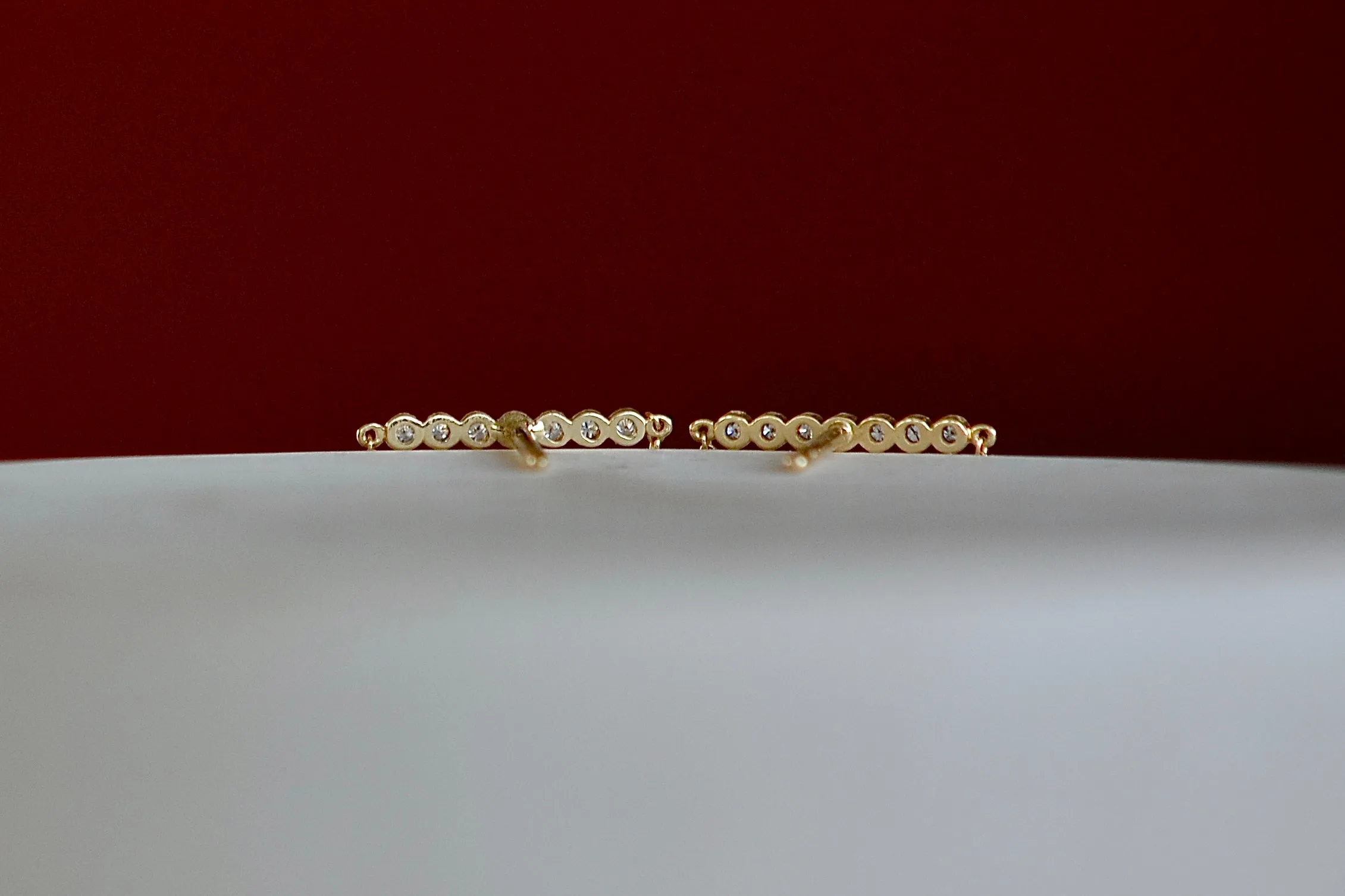 Bar and Chain Earrings
