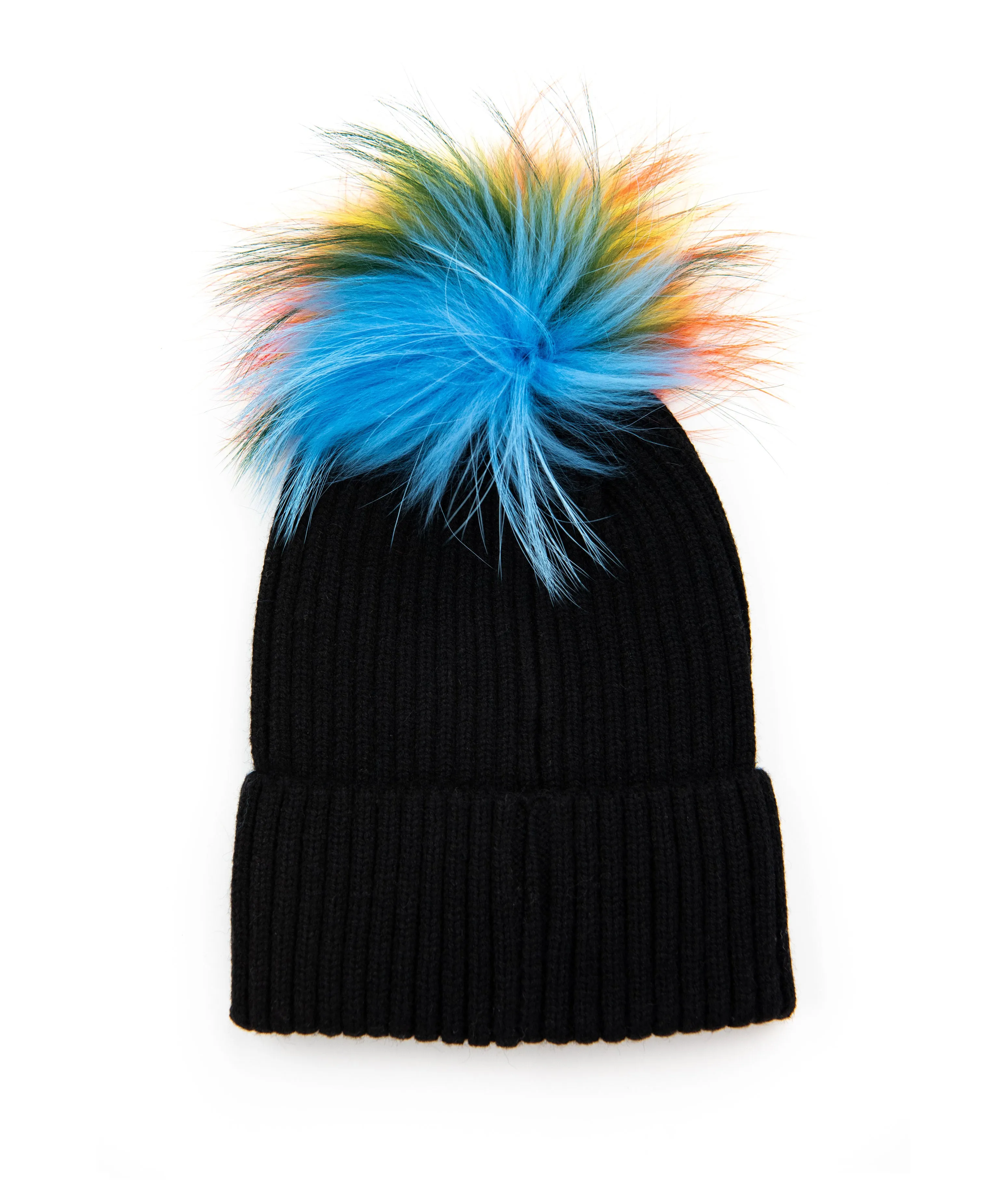 Bari Lynn Gummy Rainbow Winter Hat
