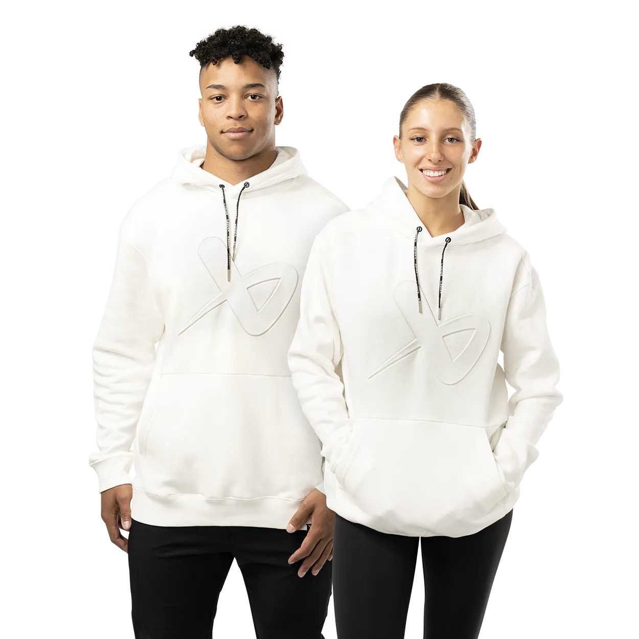 BAUER EMBOSSED FLEECE HOODIE SENIOR