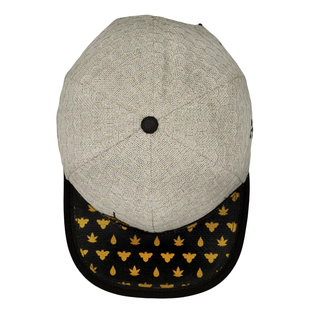 BeeSlick Molecule Tan Snapback Hat