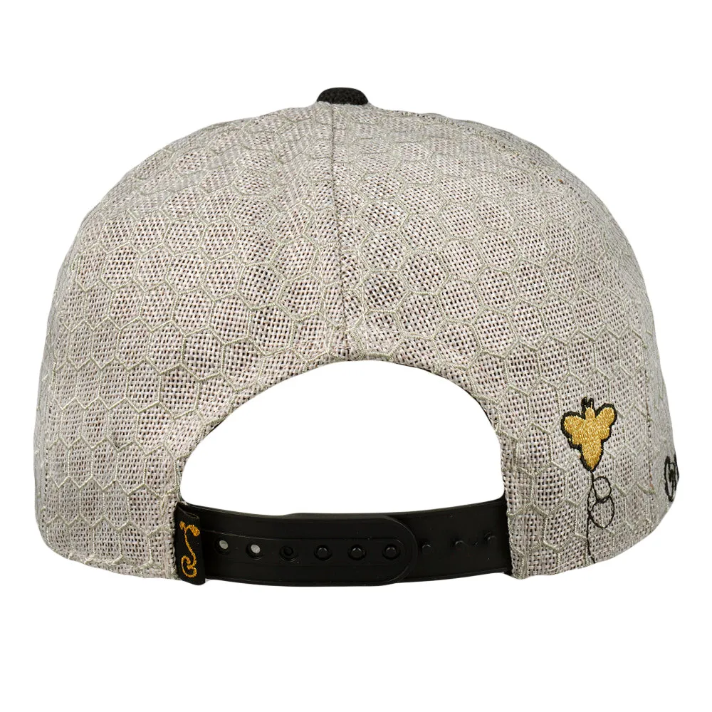 BeeSlick Molecule Tan Snapback Hat