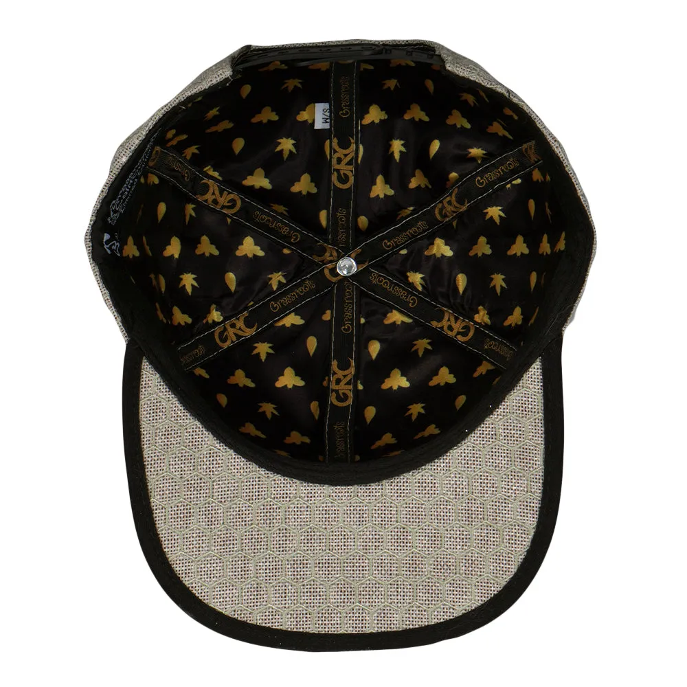 BeeSlick Molecule Tan Snapback Hat