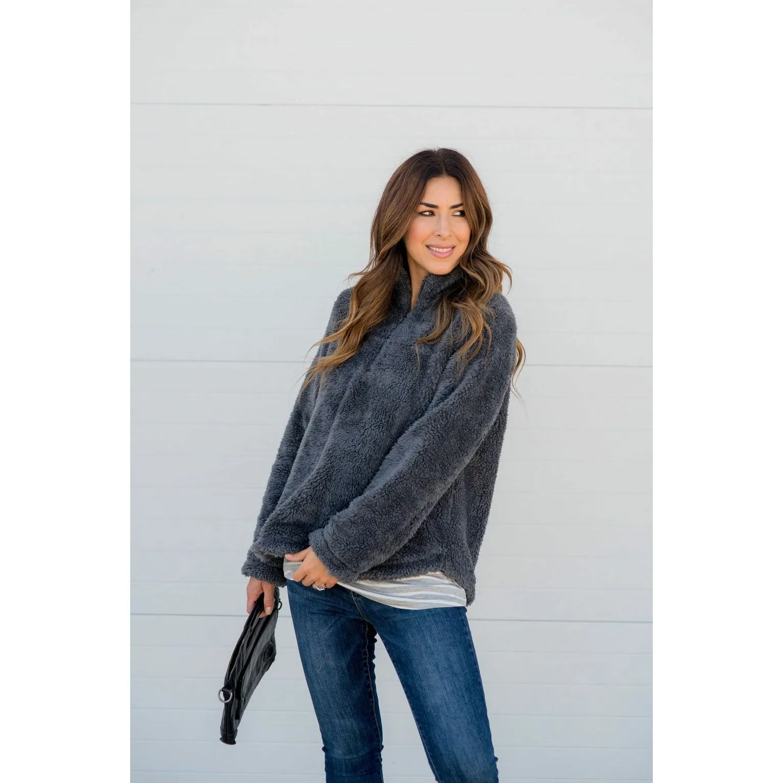 Betsey's Sherpa Pullover