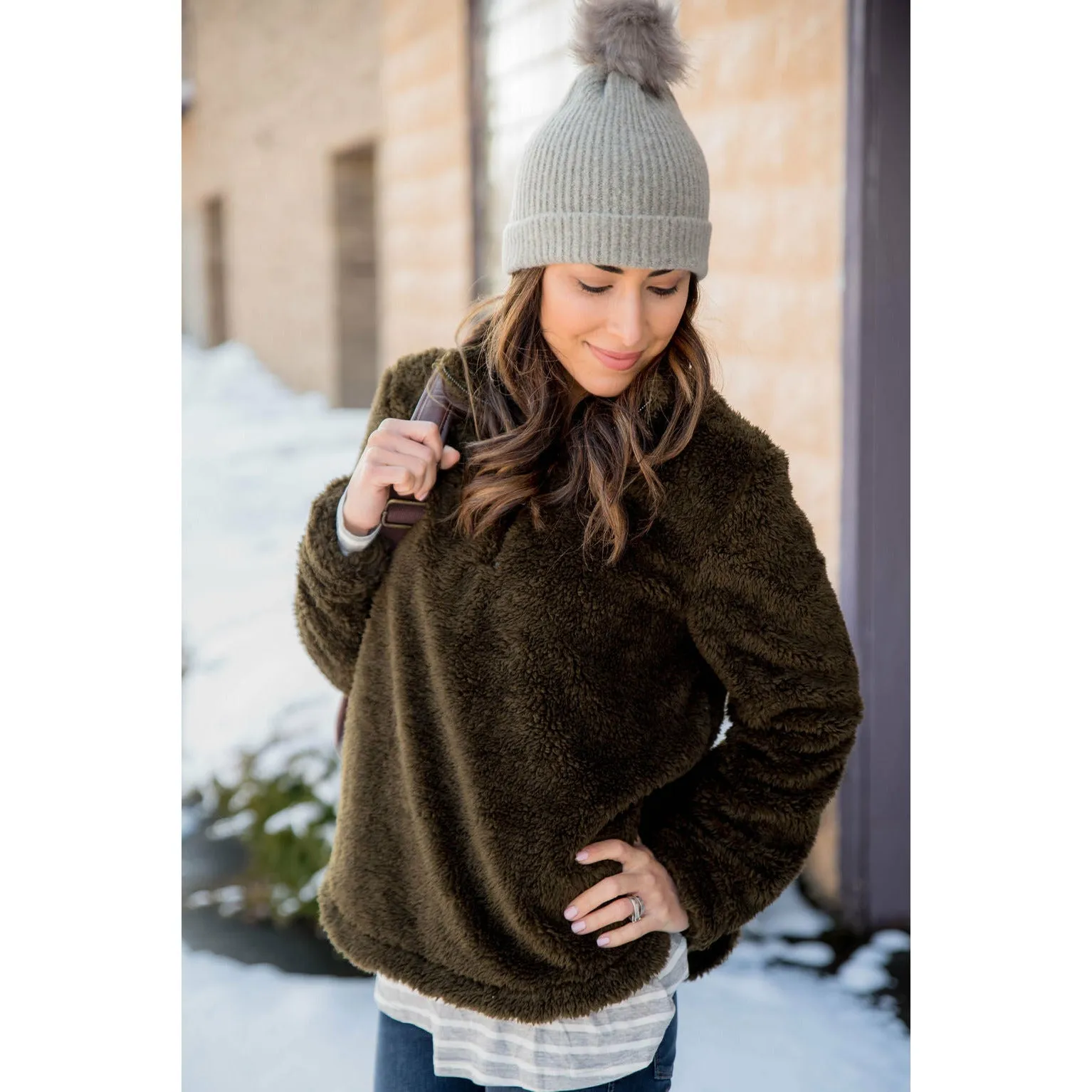 Betsey's Sherpa Pullover