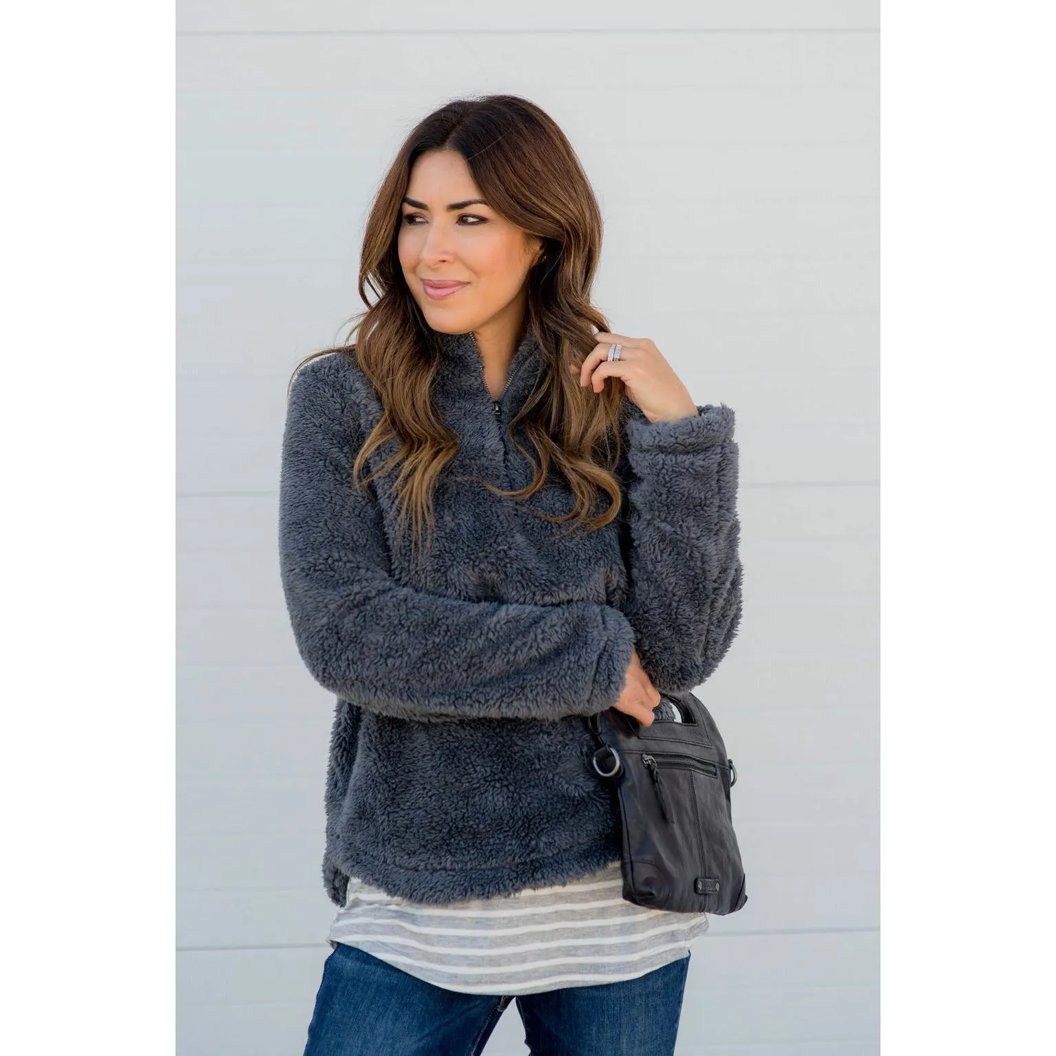Betsey's Sherpa Pullover