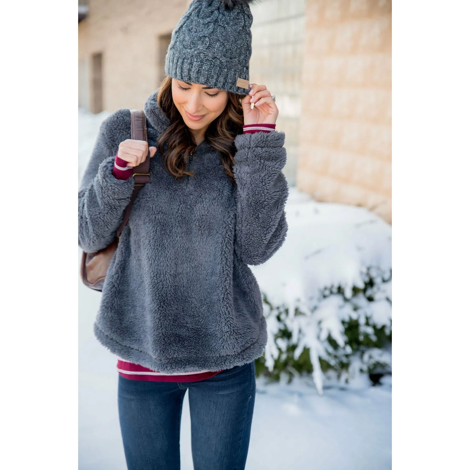 Betsey's Sherpa Pullover