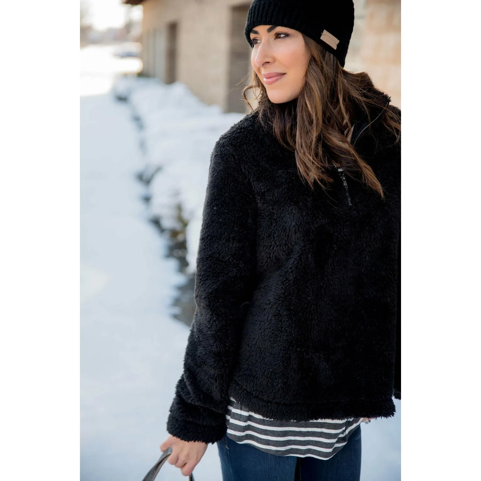 Betsey's Sherpa Pullover