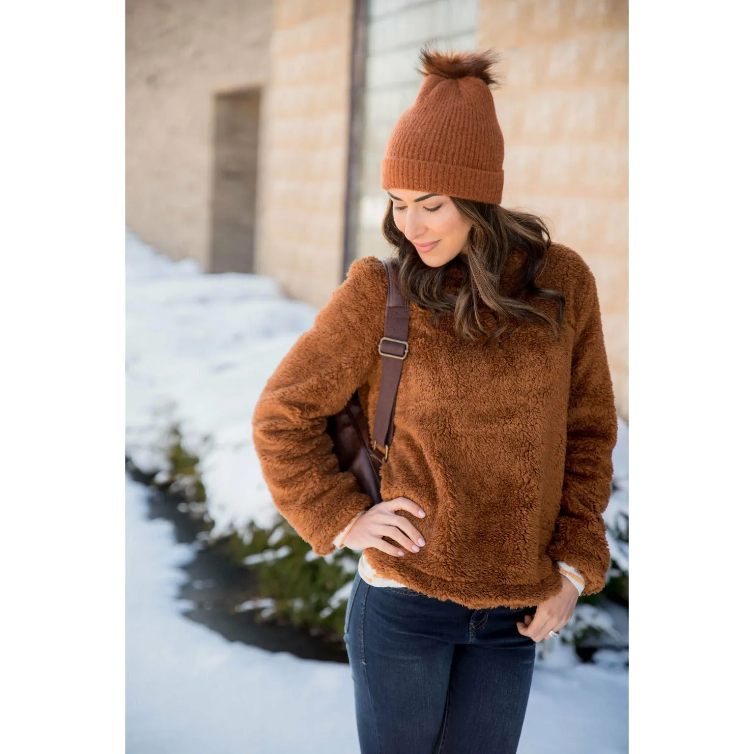 Betsey's Sherpa Pullover