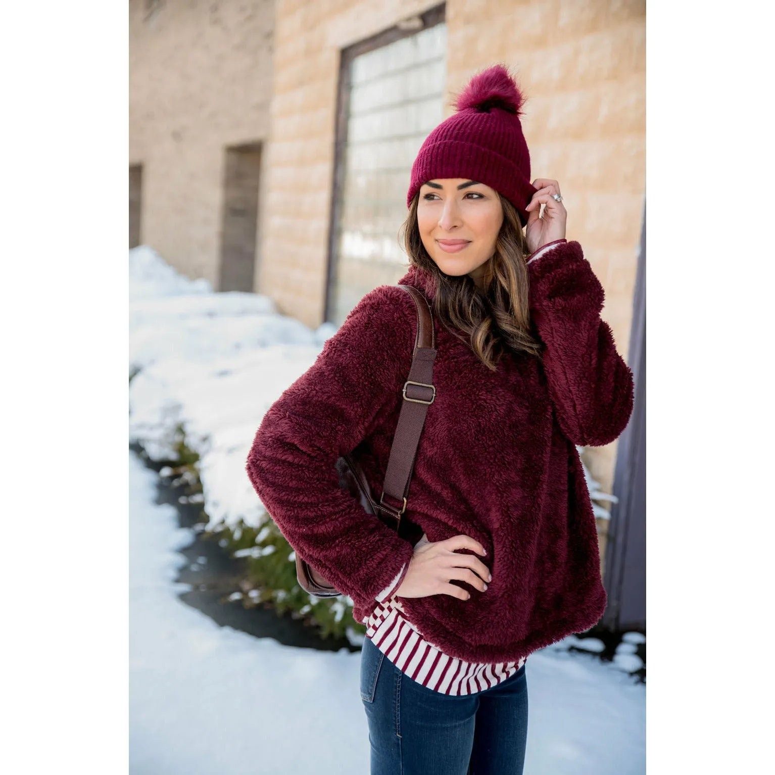 Betsey's Sherpa Pullover