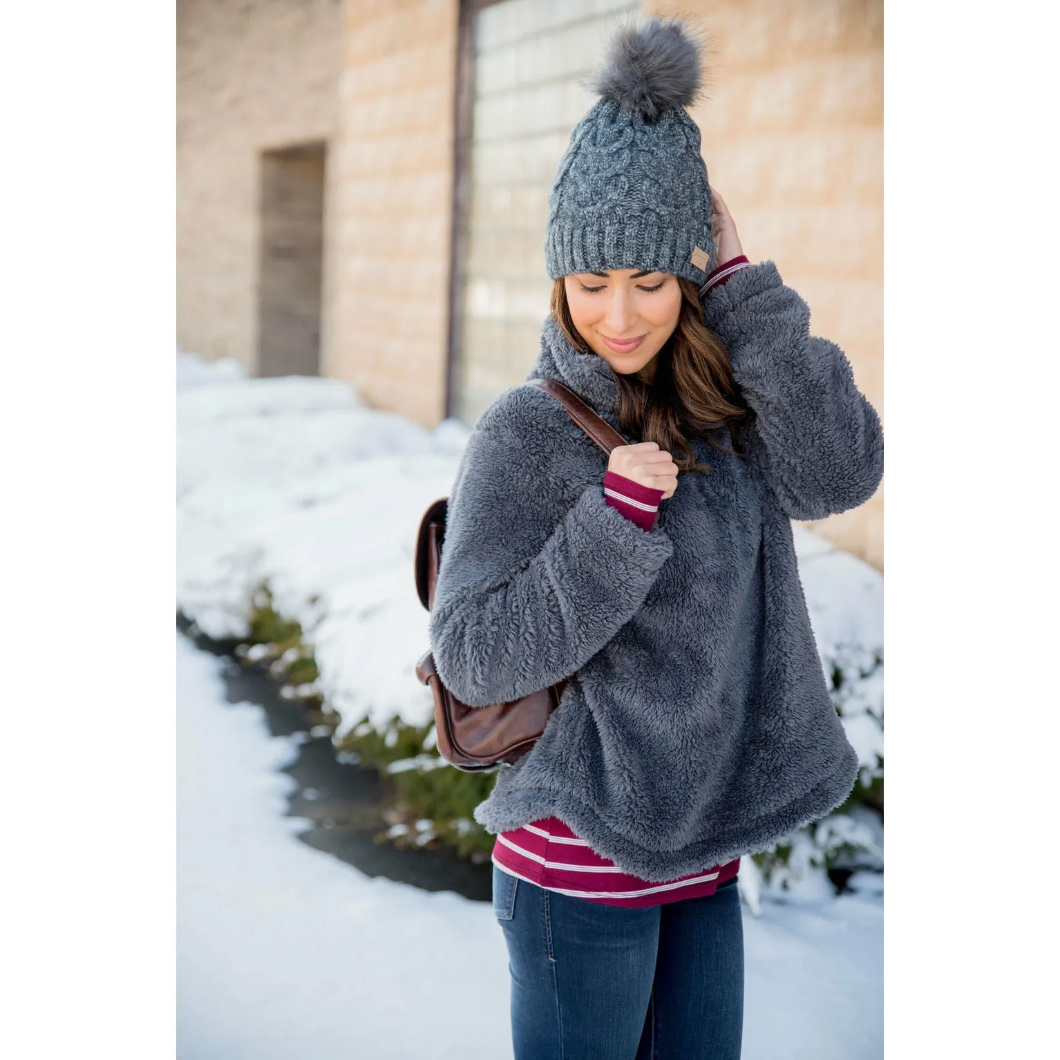 Betsey's Sherpa Pullover