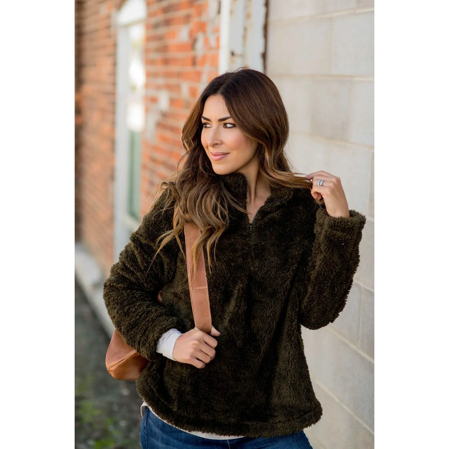 Betsey's Sherpa Pullover