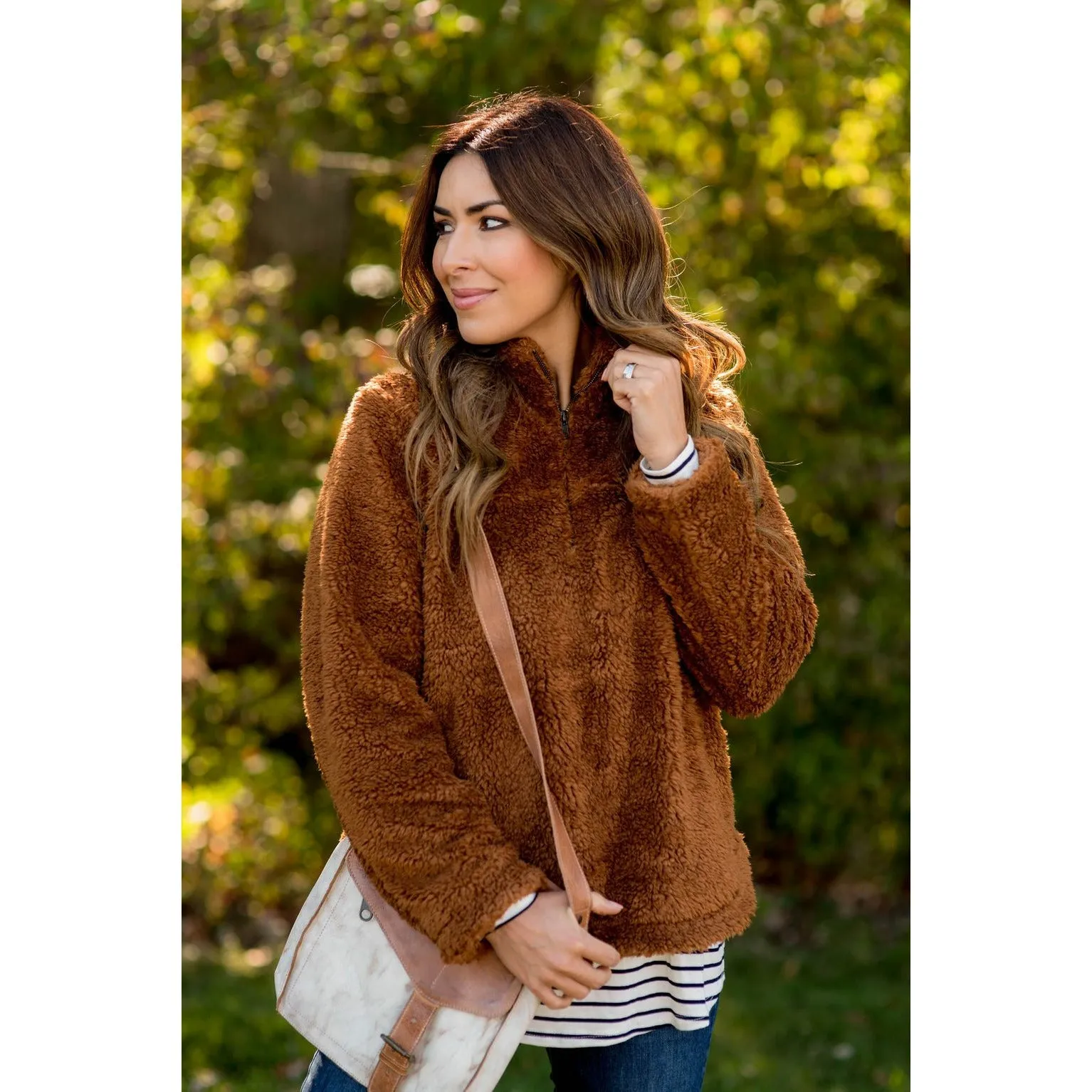 Betsey's Sherpa Pullover