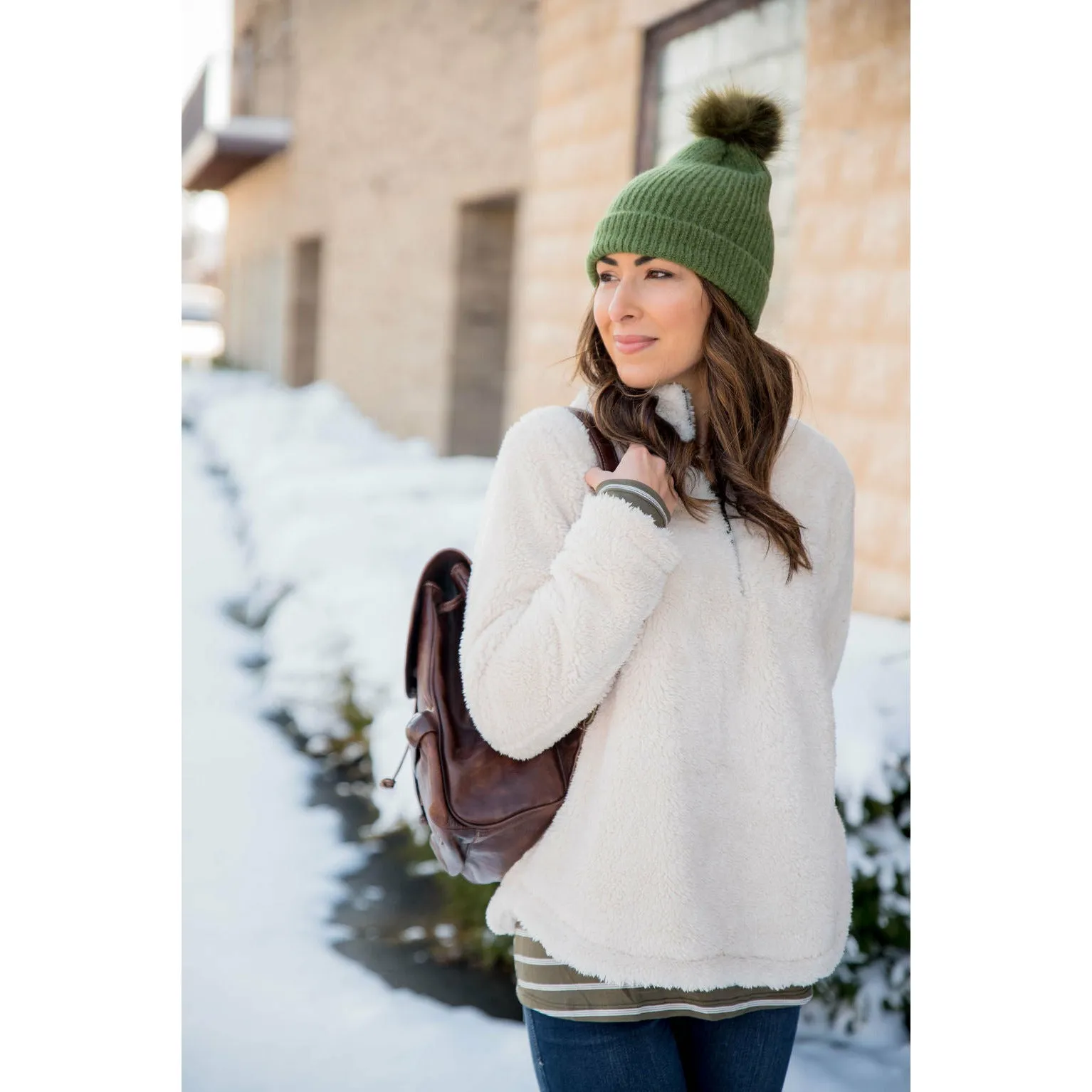Betsey's Sherpa Pullover