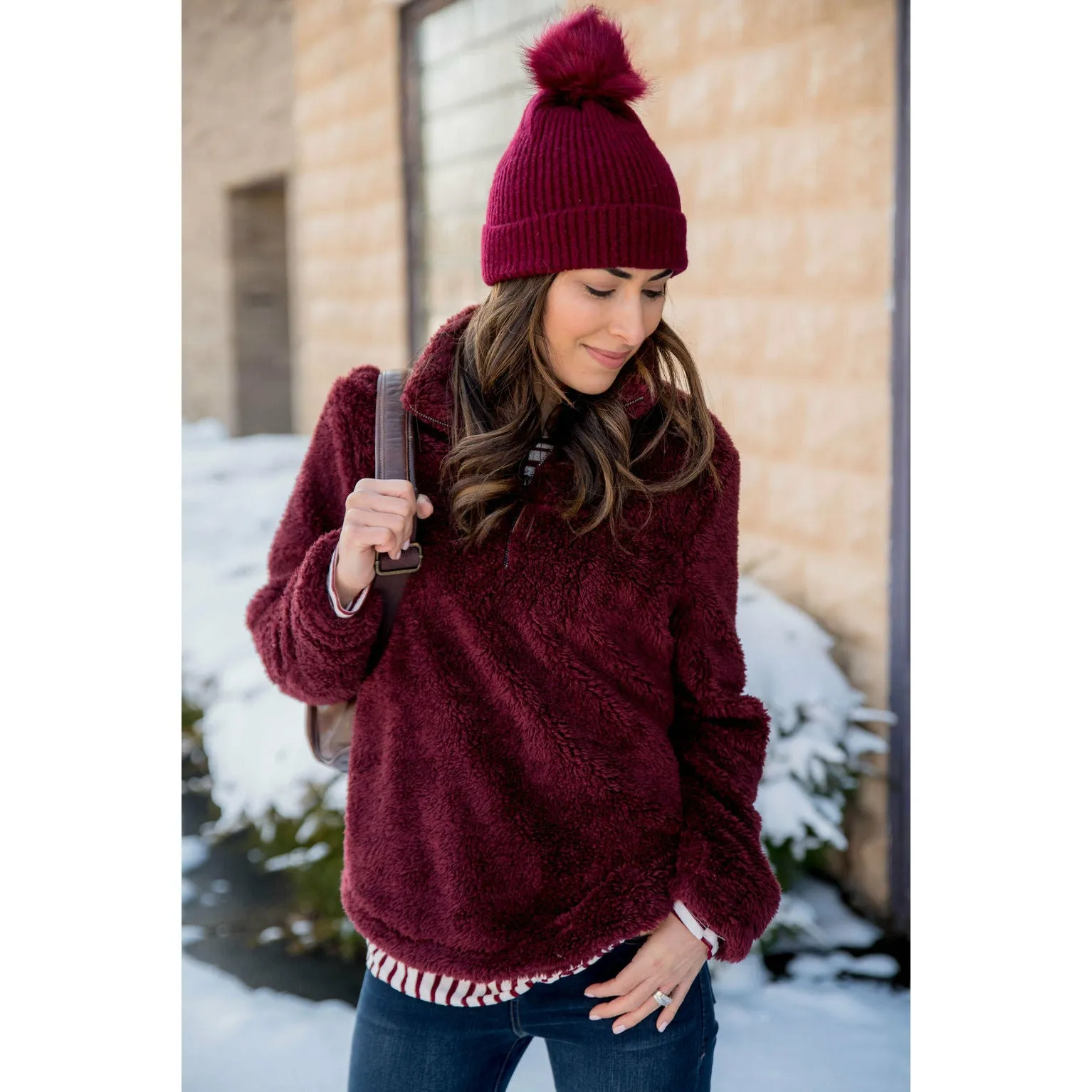 Betsey's Sherpa Pullover