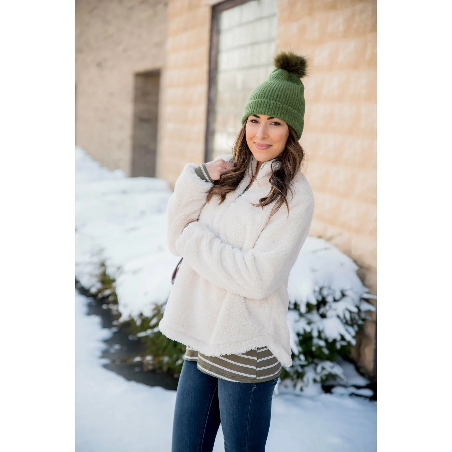 Betsey's Sherpa Pullover