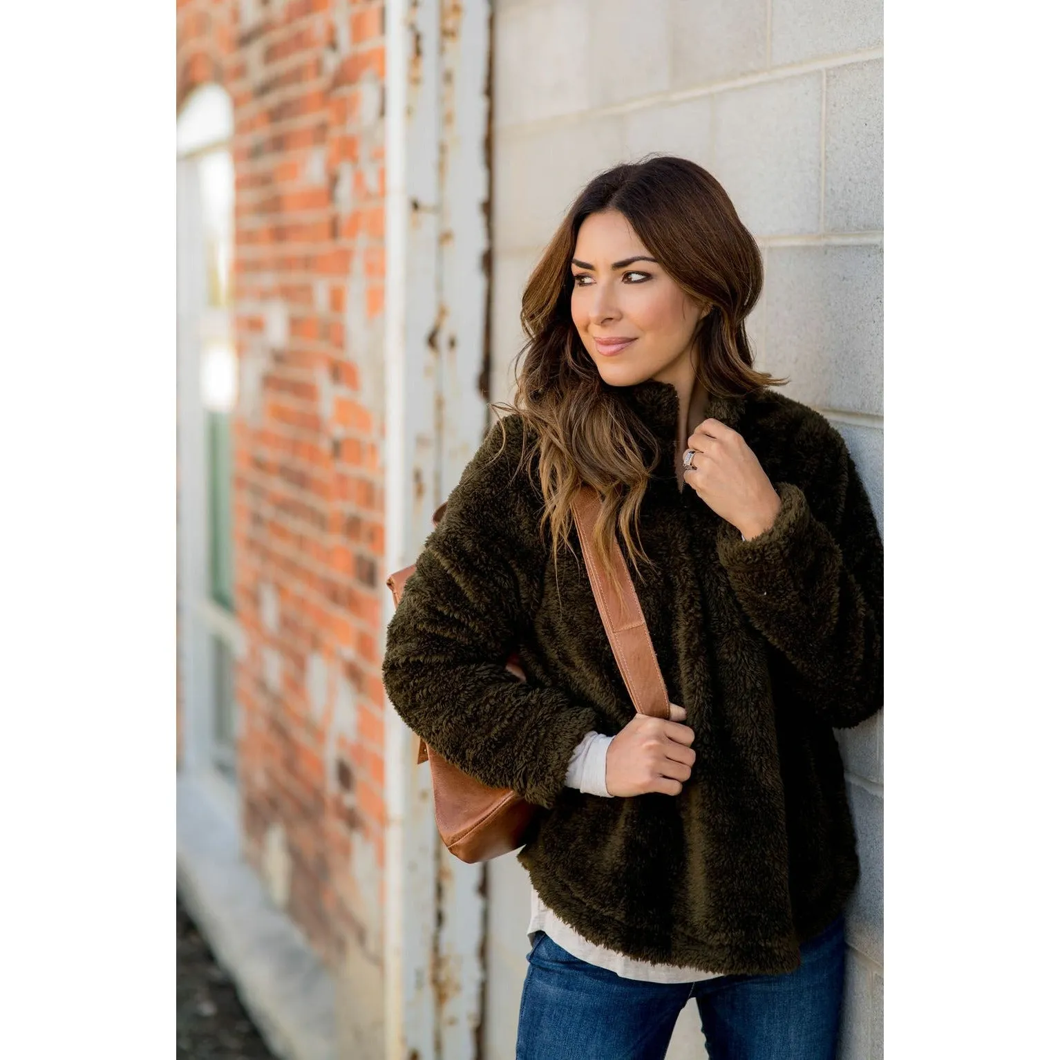 Betsey's Sherpa Pullover