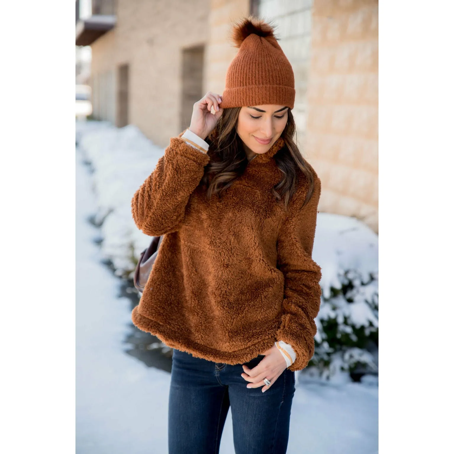 Betsey's Sherpa Pullover