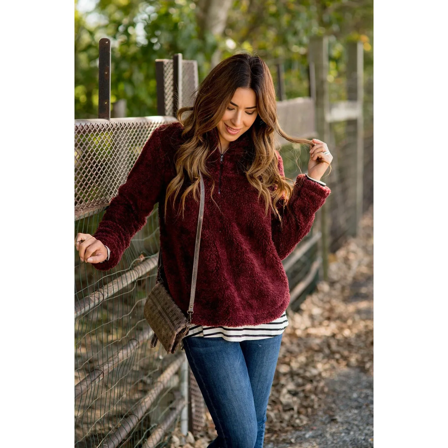 Betsey's Sherpa Pullover