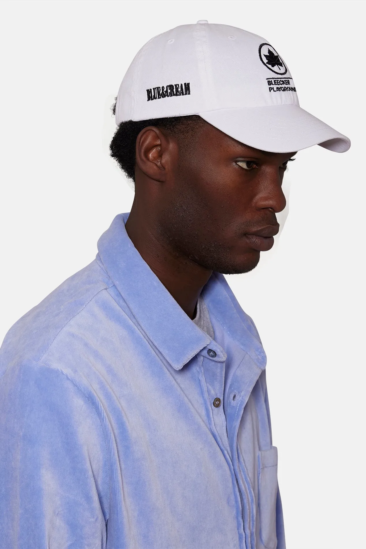 Bleecker Playground Dad Cap White