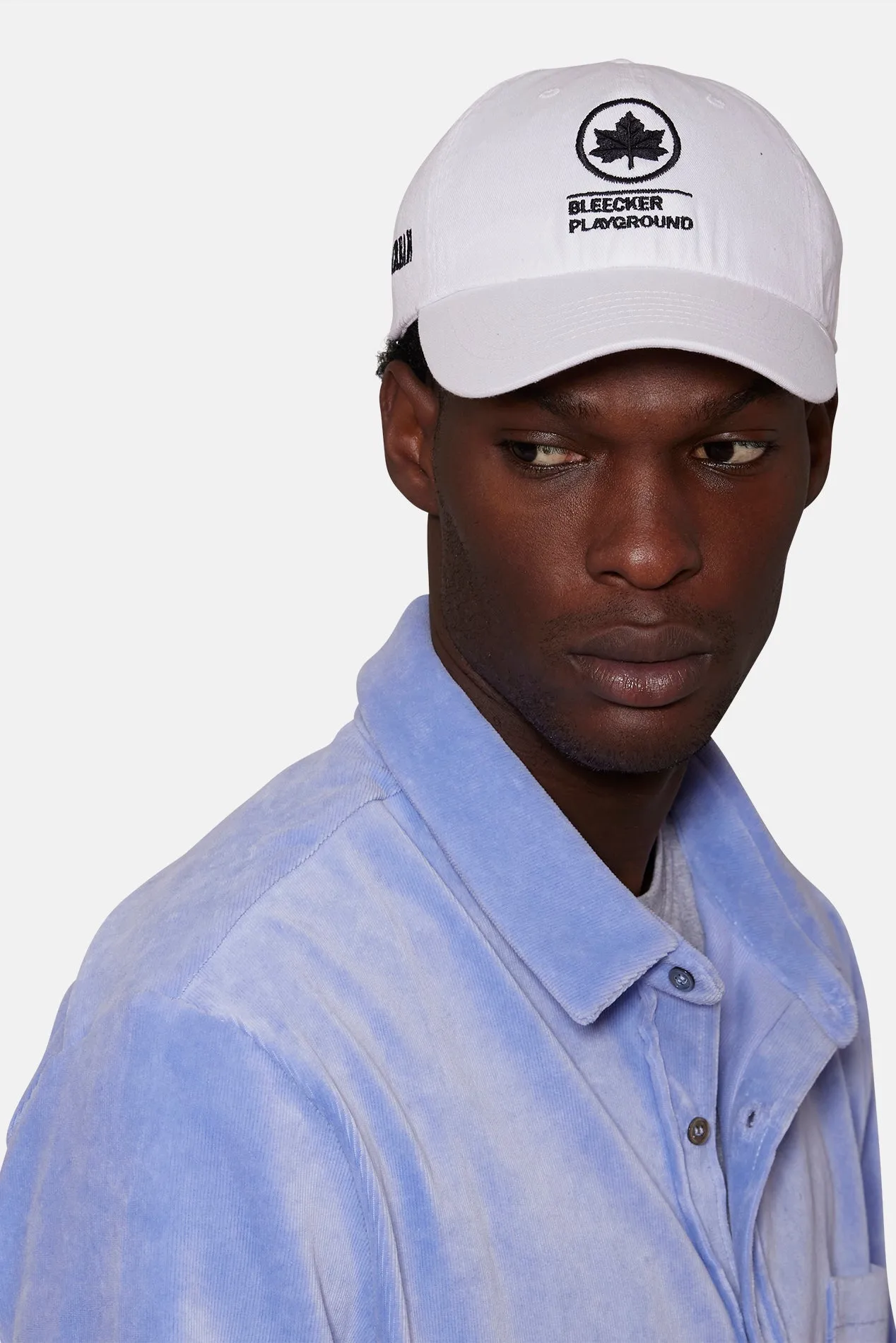 Bleecker Playground Dad Cap White