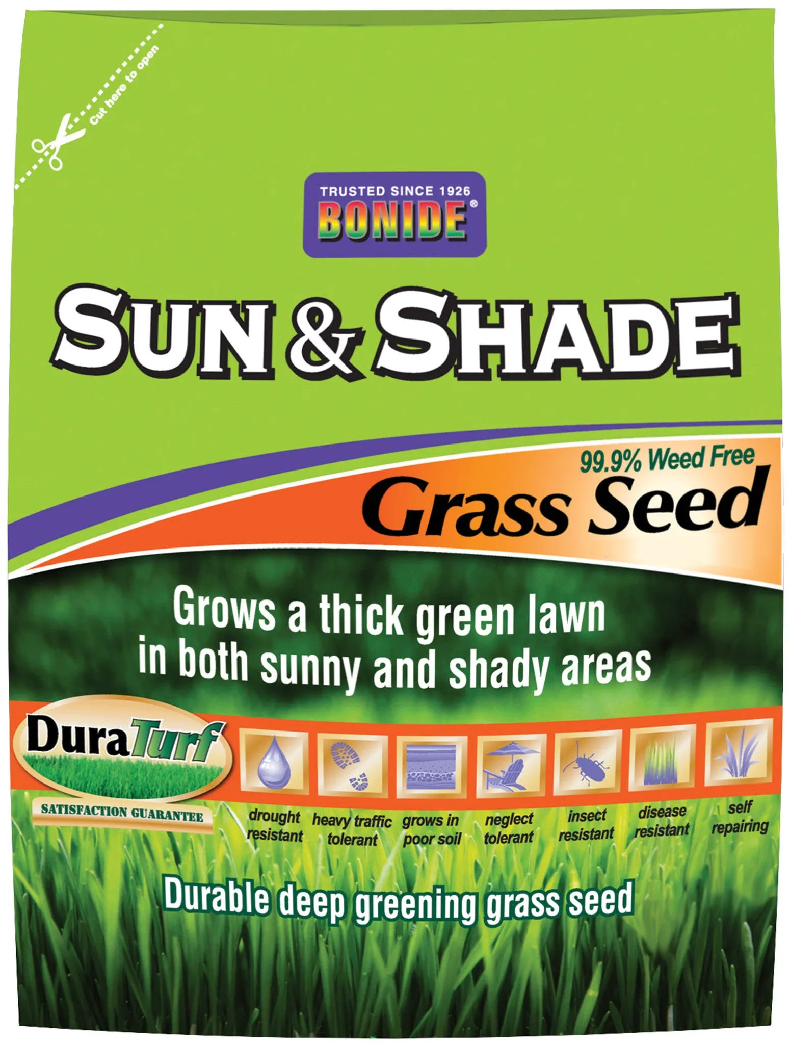 Bonide Grass Seed - Sun And Shade Grass Seed