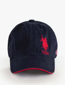 BOYS TWILL BIG SIDE LOGO HAT