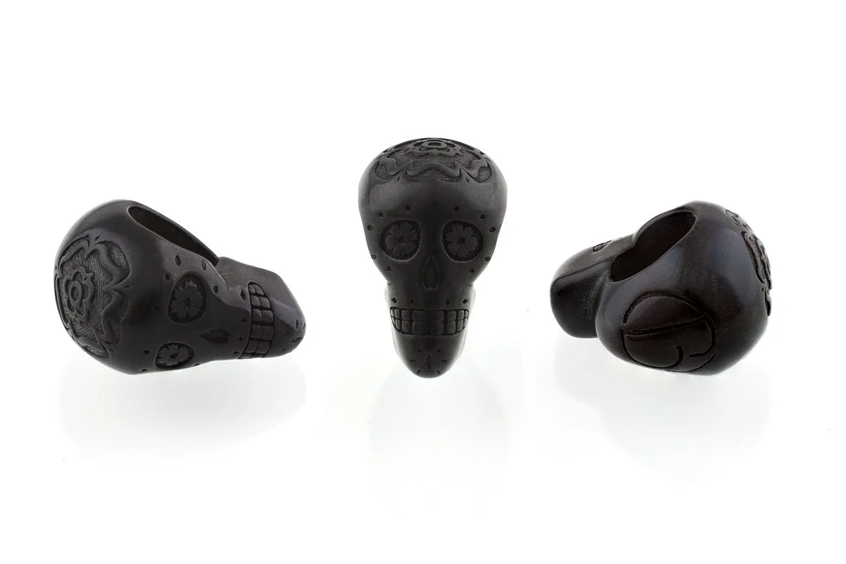 Candy Skull Bead Stainless Steel