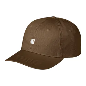 Carhartt WIP Madison Logo Cap - Lumber / White