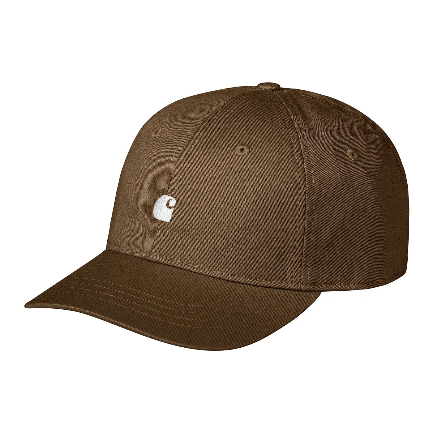 Carhartt WIP Madison Logo Cap - Lumber / White